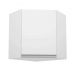 Armário Aéreo De Canto TopClass 1 PT Branco 5164.44 - Batrol Móveis 