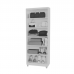 Armário Multiuso Ouro 2 Portas Com Chave Ipe Off White